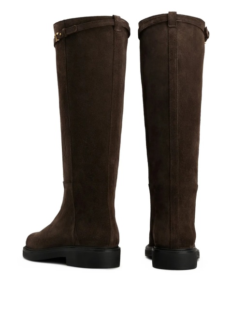 Tod's suede boots - Brown - zdjęcie produktu nr 2