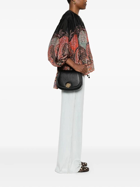 Chloé Horse Medal leather cross body bag - Black - zdjęcie produktu nr 2