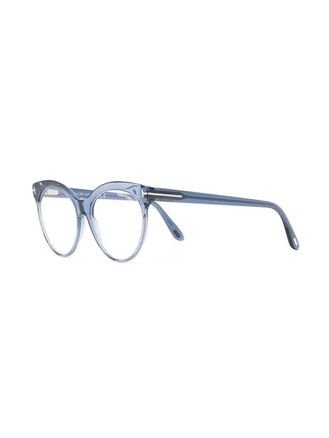TOM FORD Eyewear cat-eye frame glasses - Blue - zdjęcie produktu nr 2