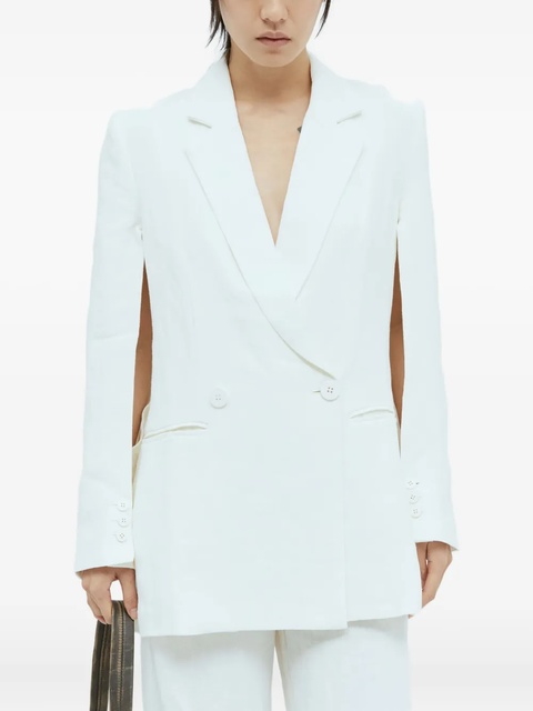 St. Agni linen blazer - White - zdjęcie produktu nr 1