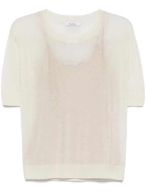 Max Mara Negelia T-shirt - Neutrals - zdjęcie produktu nr 1