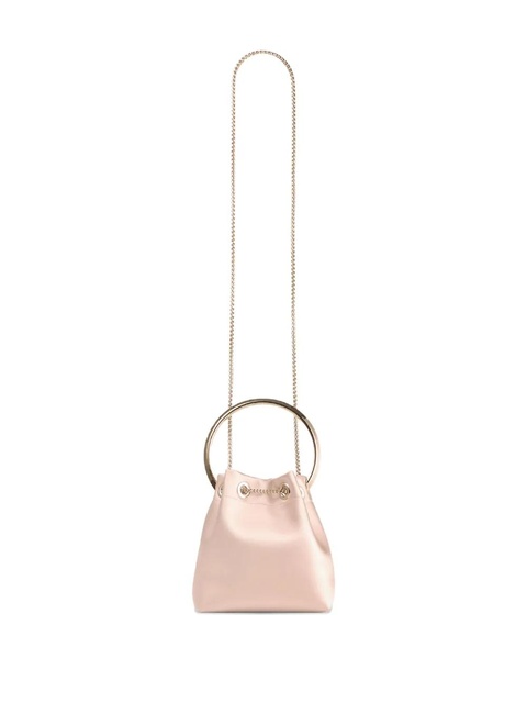 Jimmy Choo Bon Bon circular-handle bucket bag - Pink - zdjęcie produktu nr 1