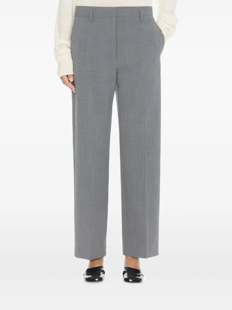 The Row wool zip trousers - Grey - zdjęcie produktu nr 1