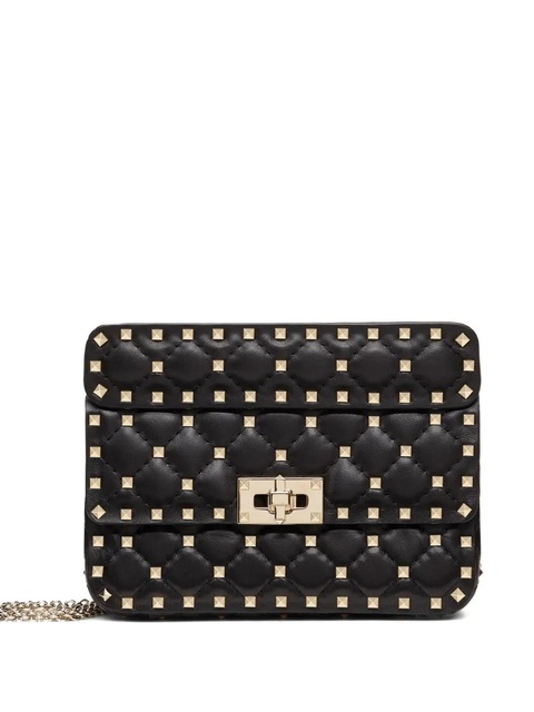 Valentino Garavani small Rockstud Spike shoulder bag - Black - zdjęcie produktu nr 1