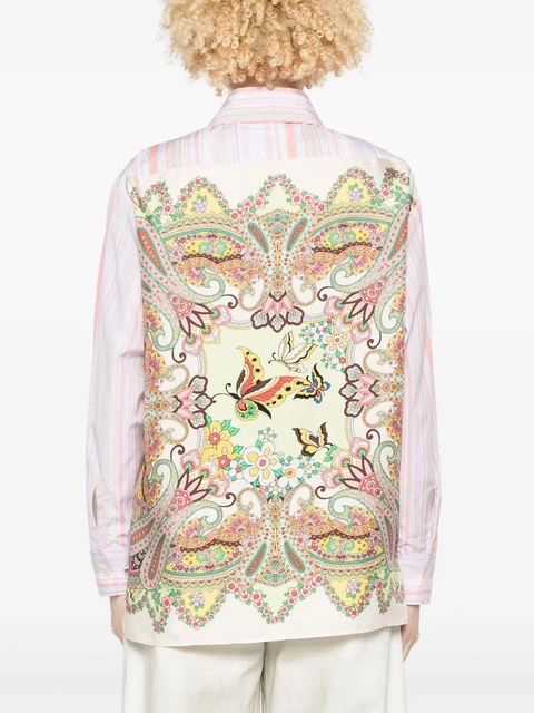 ETRO mix-print shirt - Pink - zdjęcie produktu nr 2