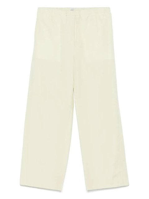 TOTEME twisted-seam boxer trousers - Yellow - zdjęcie produktu nr 1
