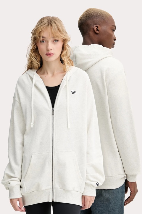 New Era bluza kolor szary z kapturem melanżowa 60752360 - zdjęcie produktu nr 2