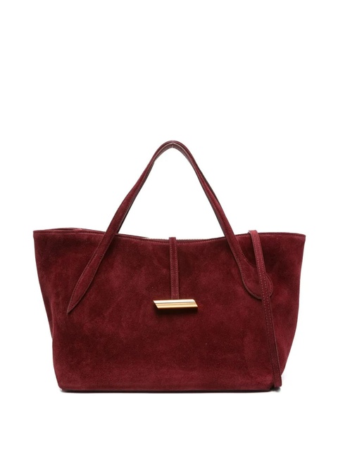 Liffner suede tote bag - Red - zdjęcie produktu nr 2