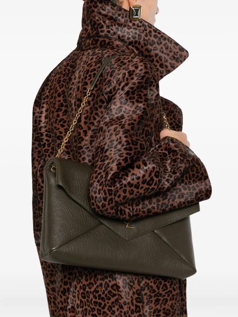 Saint Laurent Envelope shoulder bag - Brown - zdjęcie produktu nr 2