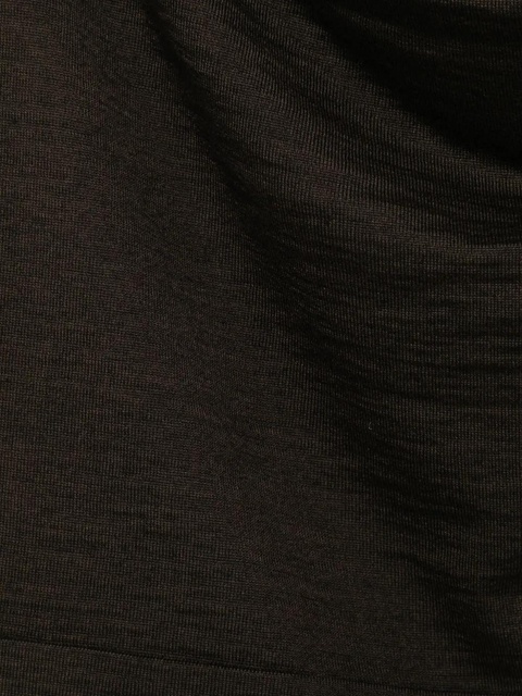 LEMAIRE Trompe L'oeil scarf - Brown - zdjęcie produktu nr 2
