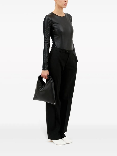 MM6 Maison Margiela mini Classic Japanese tote bag - Black - zdjęcie produktu nr 2