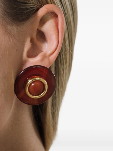 Jennifer Behr Devon plated earrings - Red - zdjęcie produktu nr 1