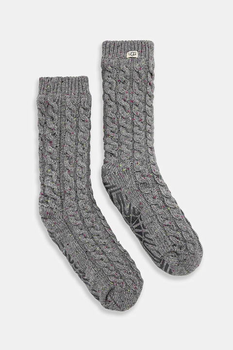 UGG skarpetki z domieszką wełny ELOWYN kolor szary 1171627 - zdjęcie produktu nr 1