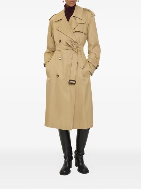 Burberry double-breasted belted trench coat - Neutrals - zdjęcie produktu nr 2
