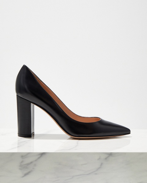 GIANVITO ROSSI - Czarne buty Piper - zdjęcie produktu nr 1