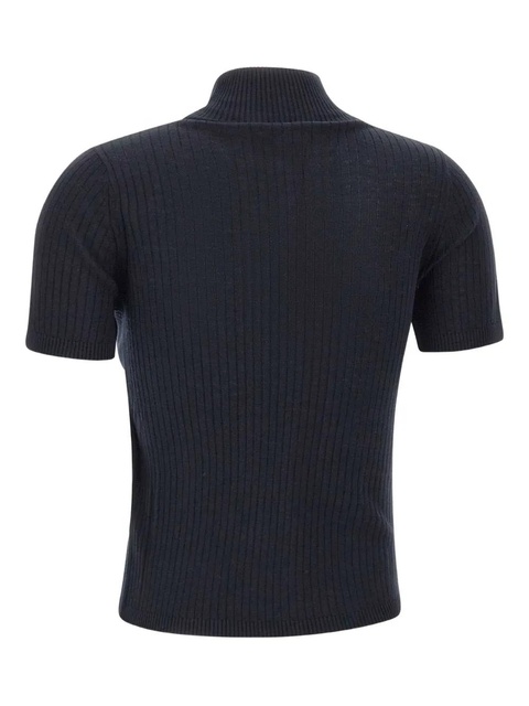Max Mara turtleneck ribbed top - Black - zdjęcie produktu nr 2