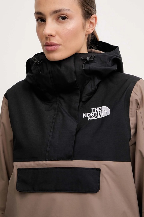 The North Face kurtka narciarska Driftview Anorak kolor brązowy NF0A82W1DHL1 - zdjęcie produktu nr 1