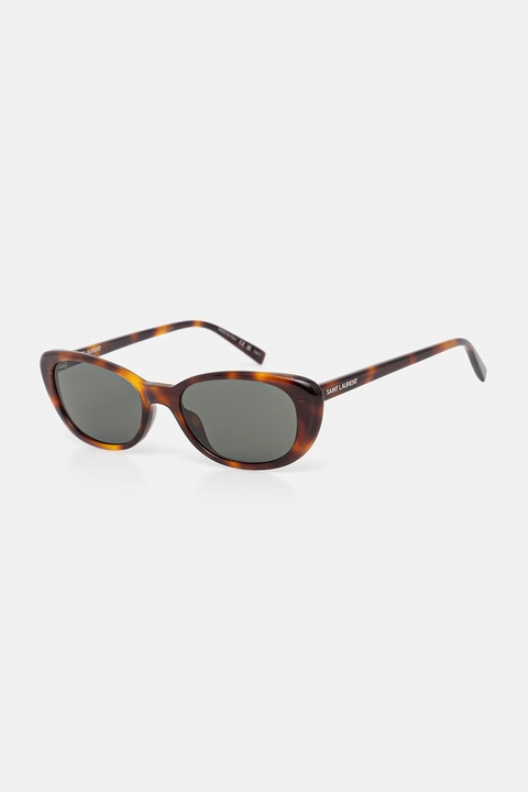 Saint Laurent okulary przeciwsłoneczne damskie kolor brązowy SL 822 - zdjęcie produktu nr 2
