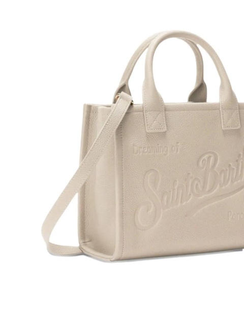 MC2 Saint Barth midi Vanity embossed-logo tote bag - Neutrals - zdjęcie produktu nr 2