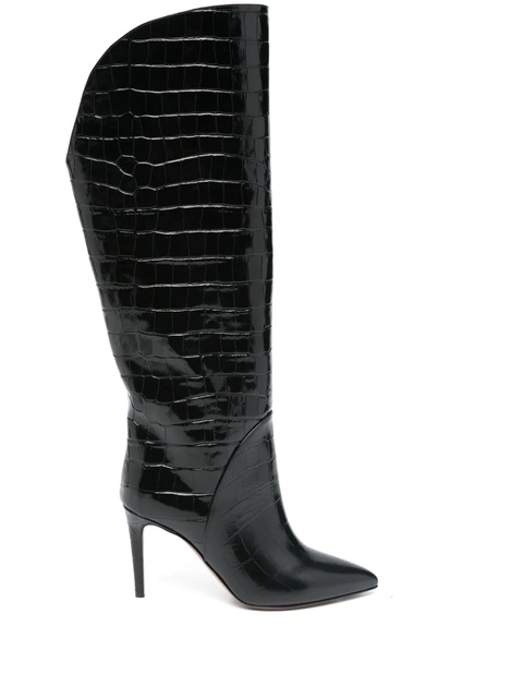 Paris Texas 85mm Gaia boots - Black - zdjęcie produktu nr 1