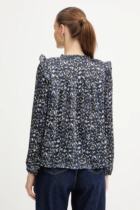 Morgan bluzka damska kolor niebieski wzorzysta OGRAPHY - zdjęcie produktu nr 2