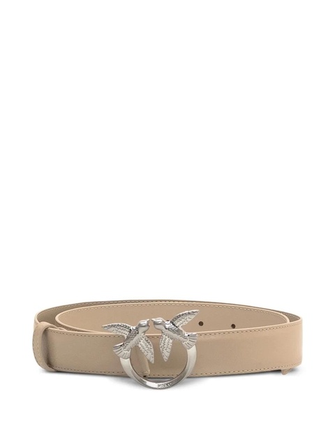 PINKO bird-buckle leather belt - Neutrals - zdjęcie produktu nr 2