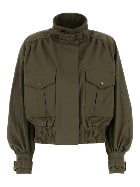 ZIMMERMANN cotton hypnotic bomber jacket - Green - zdjęcie produktu nr 2