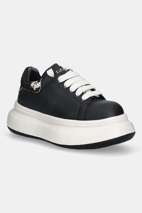 GOE sneakersy skórzane damskie kolor czarny SS2N4001 BLACK - zdjęcie produktu nr 1