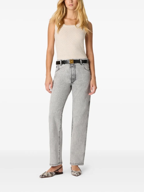 Missoni acid-wash logo-plaque jeans - Grey - zdjęcie produktu nr 2