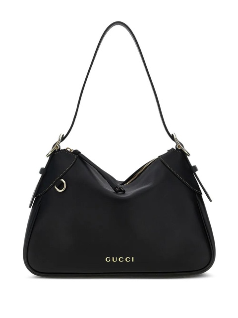 Gucci medium leather shoulder bag - Black - zdjęcie produktu nr 1