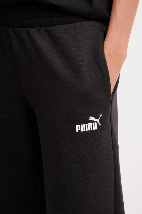 Puma spodnie dresowe damskie kolor czarny gładkie 689082 - zdjęcie produktu nr 2