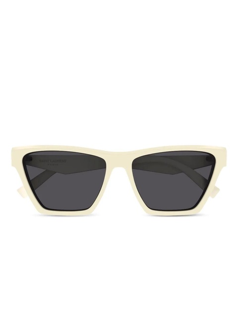Saint Laurent Eyewear M103 sunglasses - Neutrals - zdjęcie produktu nr 1