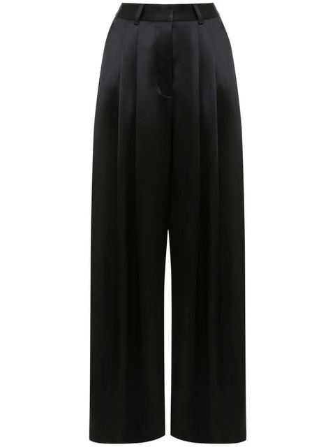 JW Anderson high-rise wide-leg trousers - Black - zdjęcie produktu nr 1