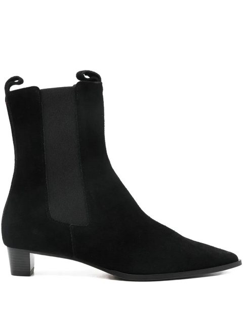 Aeyde Kiki suede Chelsea boots - Black - zdjęcie produktu nr 1