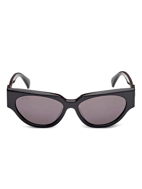 Max Mara Eyewear oval-frame sunglasses - Black - zdjęcie produktu nr 1