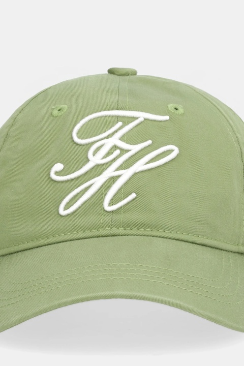 Tommy Hilfiger czapka z daszkiem kolor zielony AW0AW18221 - zdjęcie produktu nr 2