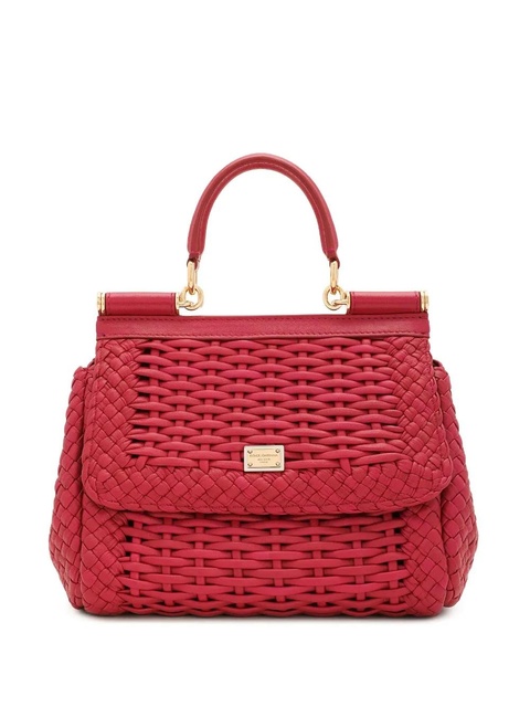 Dolce & Gabbana small Sicily handbag - Red - zdjęcie produktu nr 1