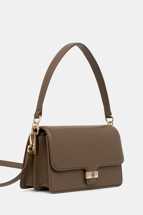 Tommy Hilfiger torebka kolor beżowy AW0AW18029 - zdjęcie produktu nr 2