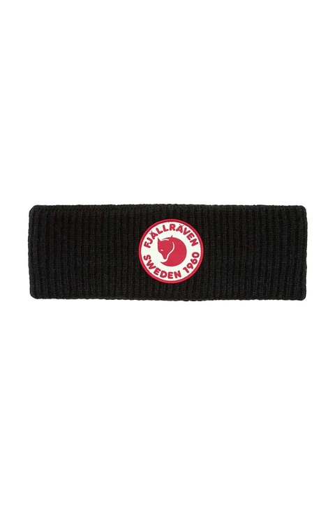 Fjallraven opaska F87082.550 1960 Logo kolor czarny - zdjęcie produktu nr 2