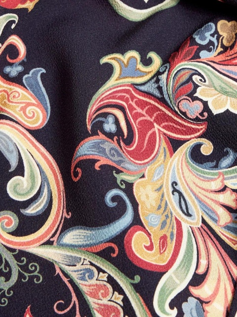 ETRO paisley-print midi dress - Blue - zdjęcie produktu nr 2