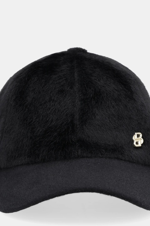 BOSS czapka z daszkiem kolor czarny 50550624 - zdjęcie produktu nr 2