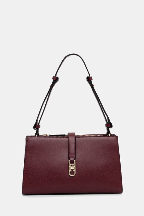 Tommy Hilfiger torebka kolor bordowy AW0AW17718 - zdjęcie produktu nr 1