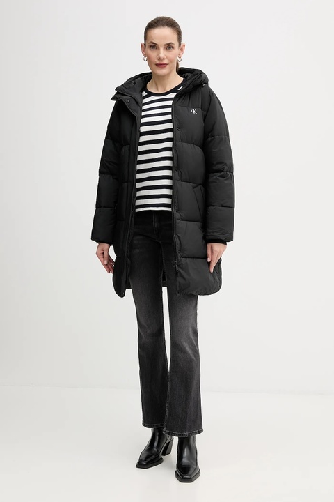 Calvin Klein Jeans kurtka kolor czarny LV047D508G - zdjęcie produktu nr 2