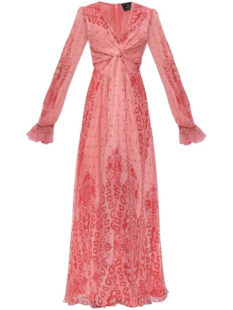 ETRO printed maxi dress - Pink - zdjęcie produktu nr 1