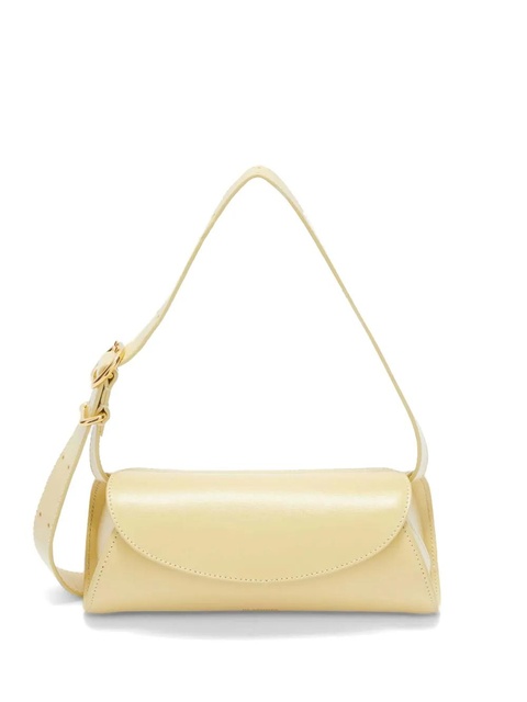 Jil Sander Cannolo leather shoulder bag - Yellow - zdjęcie produktu nr 1