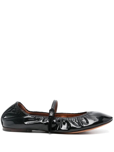 Lanvin Mary Jane glossy ballet flats - Black - zdjęcie produktu nr 1