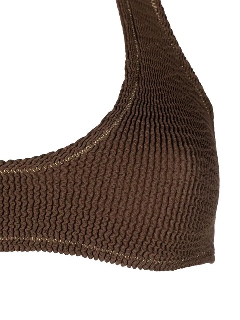 Reina Olga Pilou Scrunch bikini - Brown - zdjęcie produktu nr 2