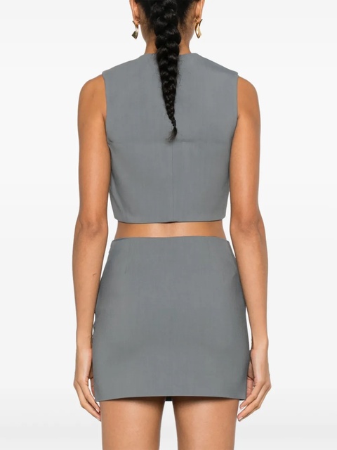 Nanushka Suree vest - Blue - zdjęcie produktu nr 2
