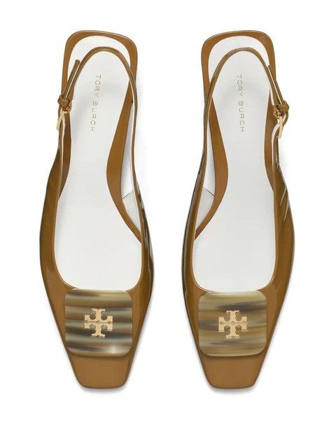 Tory Burch 55mm Georgia slingback pumps - Neutrals - zdjęcie produktu nr 2