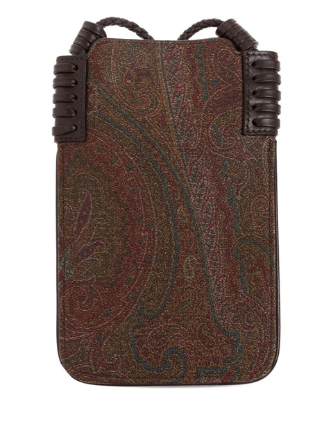ETRO paisley-pattern phone bag - Brown - zdjęcie produktu nr 2